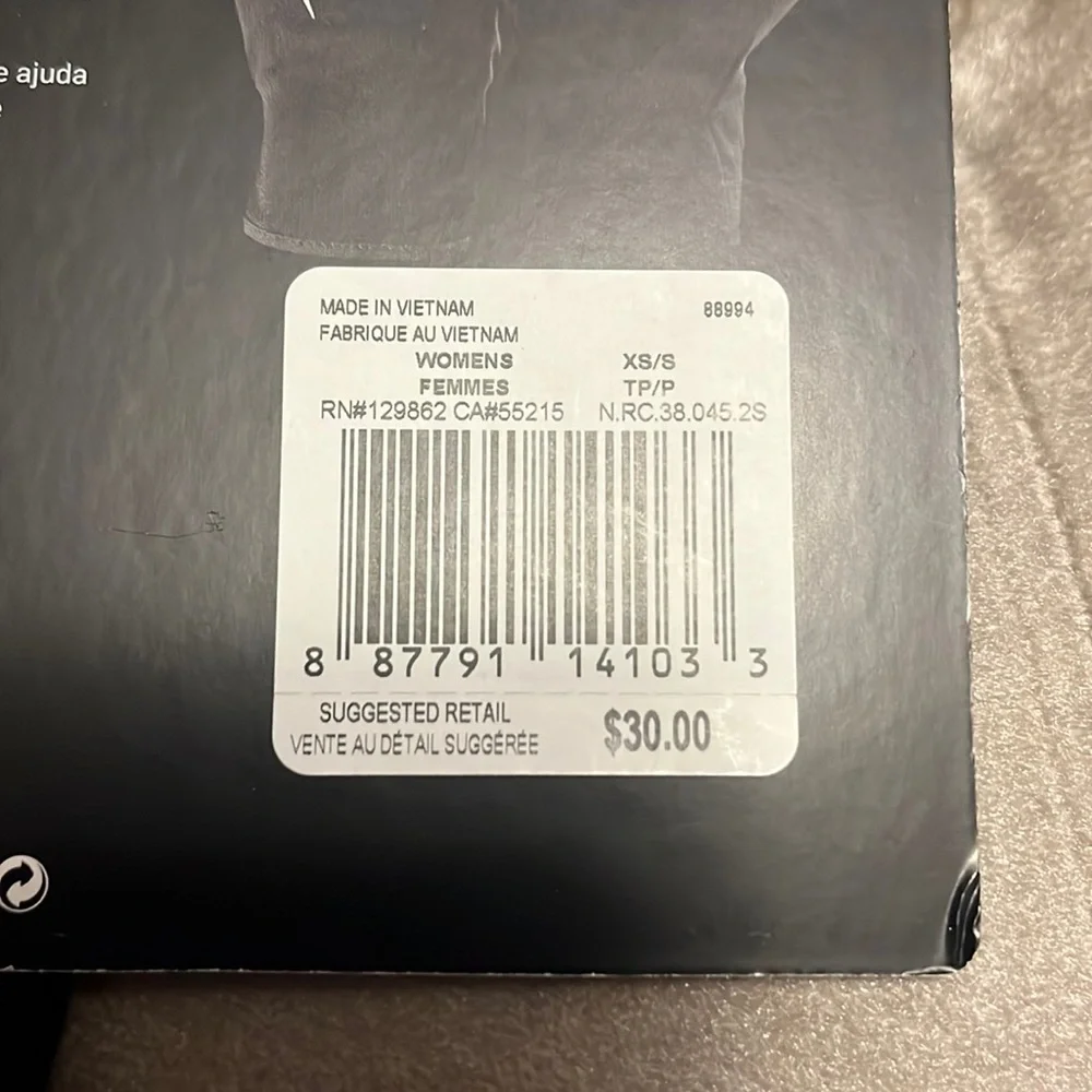 Nike dry women’s headband and glove set, size XS/S, new